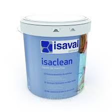Моющаяся краска Isaval Изаклин 4л белая - с высокой стойкостью к многократному мытью